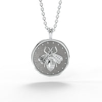 'Bee Noble' Coin Pendant