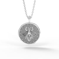 'Bee Noble' Coin Pendant