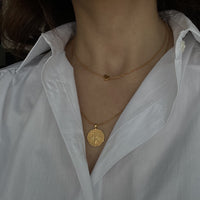 'Bee Noble' Coin Pendant