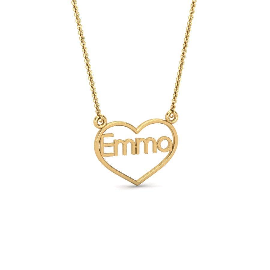 'We <3 it' Name Necklace