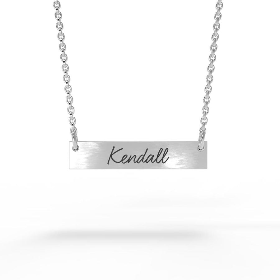 'Very Important Person' Bar Necklace