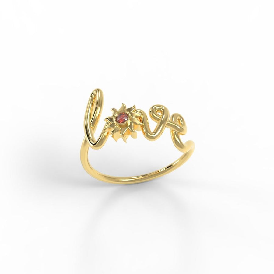 'Sunflower Love' Ring