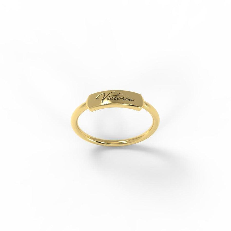 Jewellery designs - Write own name in Finger Ring any. Name possible Double  name (Gold and Silver) | Facebook
