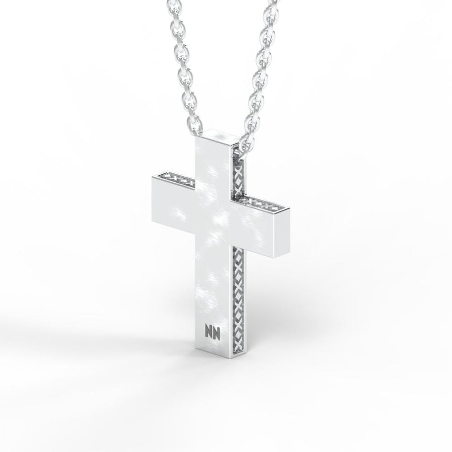 'Diamonds and Crosses' Cross Necklace