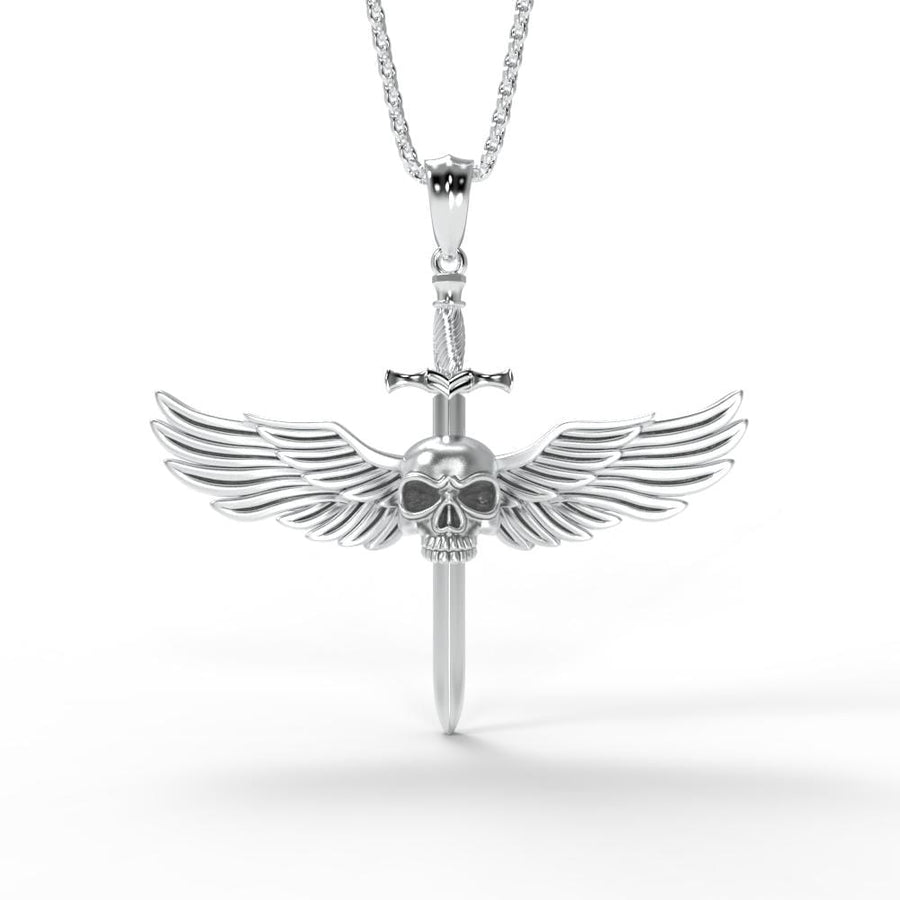 'The Power of Death' Men's Necklace